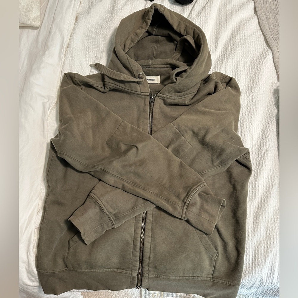 Buck Mason Sweatshirt - Olive - Large